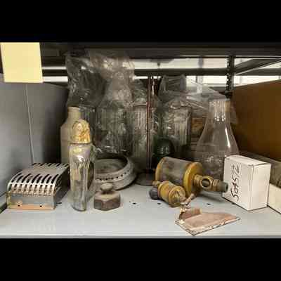 Miscellanous parts, bottles, etc.