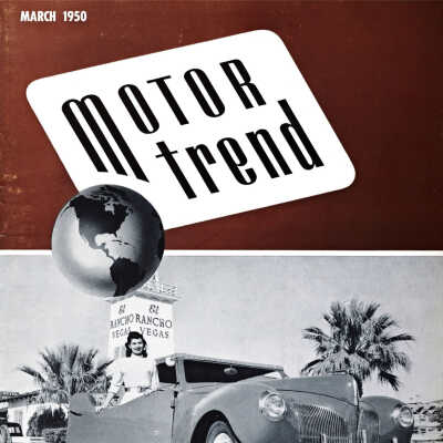 Motor Trend magazine, March 1950