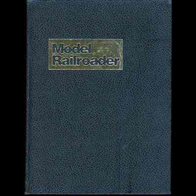 Model Railroader Magazine - bound volume