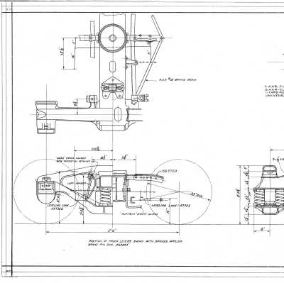 General Arrangement / 50-Ton Capacity Truck