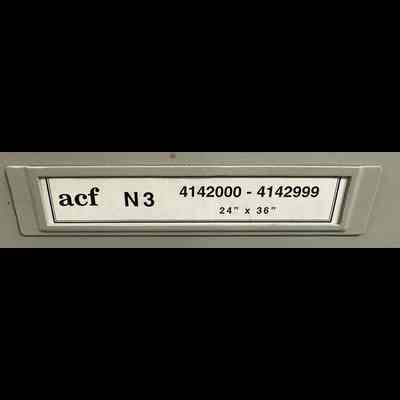 ACF N3 - 4142000-4142999 - 24” x 36”