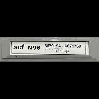 ACF N96 - 6678966 through 6679769 - 36” High