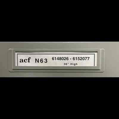 ACF N63 - 6148026 - 6152077 - 36” High