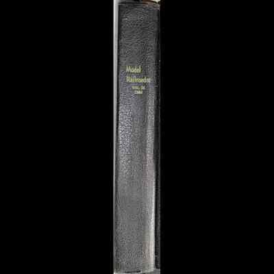 Model Railroader Magazine - bound volume