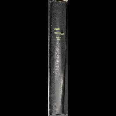 Model Railroader Magazine - bound volume