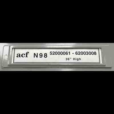 ACF N98 - 52000061 through 62003008 - 36” High