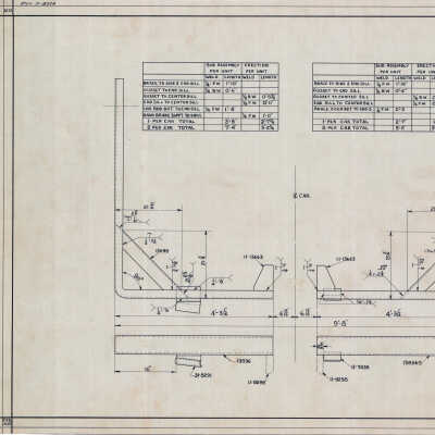 End Sill & Side Sill / Sub-Assembly / Welded Underframe