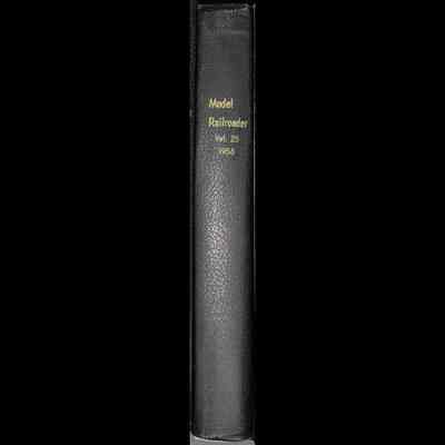 Model Railroader Magazine - bound volume