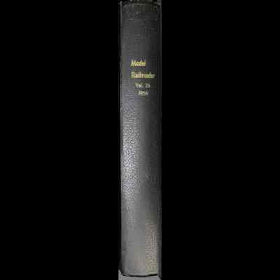 Model Railroader Magazine - bound volume
