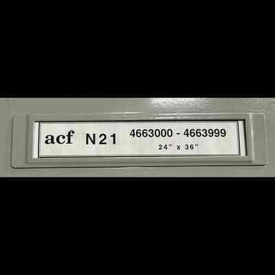 ACF N21 - 4663000-4663999 - 24” x 36”