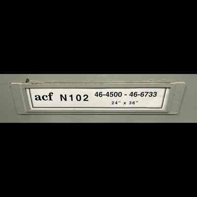 ACF N102 - 46-4500 through 46-6733 - 24” x 36”