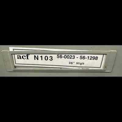 ACF N103 - 56-0023 through 56-1298 - 36” High