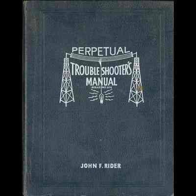 Perpetual Troubleshooter’s Manual by Rider.