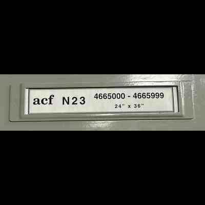 ACF N23 - 4665000-4665999 - 24” x 36”