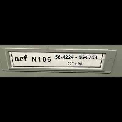 ACF N106 - 56-4224 through 56-5703 - 36” High