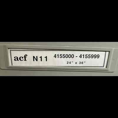 ACF N11 - 4155000-4155999 - 24” x 36”