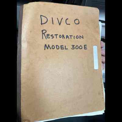 DIVCO Restoration Model 300E