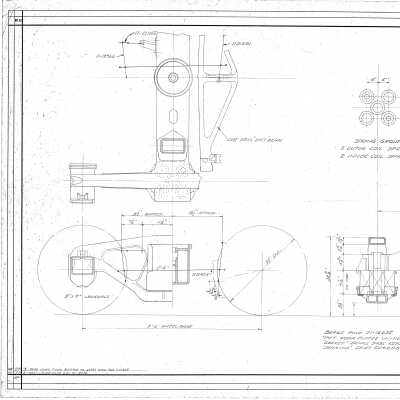 General Arrangement / 40 Ton Truck / A-3 Ride Control / 3 11/16" Travel