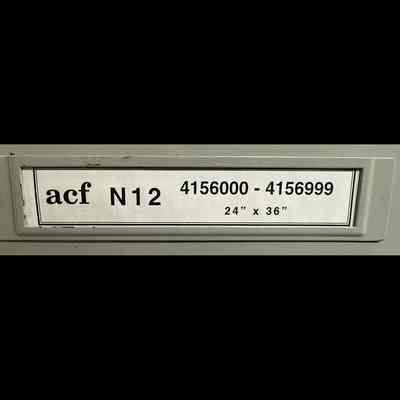 ACF N12 - 4156000-4156999 - 24” x 36”