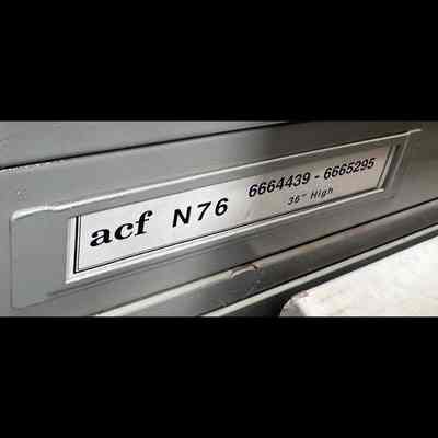 ACF N76 - 6664439 through 6665295 - 36” High
