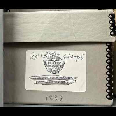 St. Louis Public Service Co. Railroad Stamps - 1933.