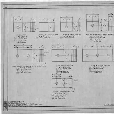 Plywood Insulation Spacer Blocks