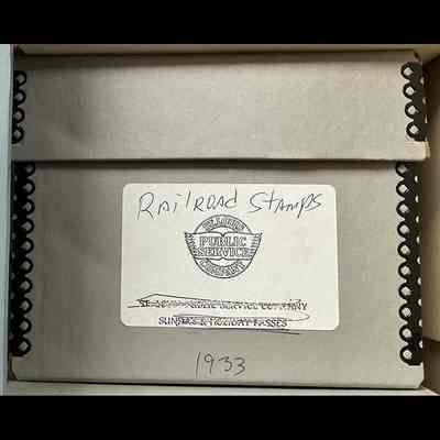 St. Louis Public Service Co. Railroad Stamps - 1934