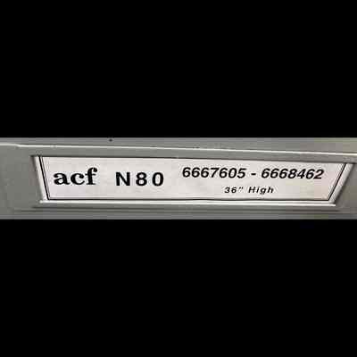 ACF N80 - 6667605 through 6668462 - 36” High