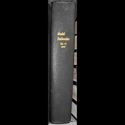 Model Railroader Magazine - bound volume