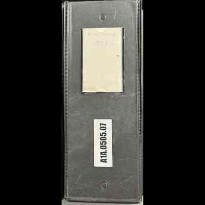 “Accession # - 1993 -