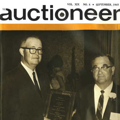 1968-9 (September) Auctioneer Issue (Volume 19, No. 8)