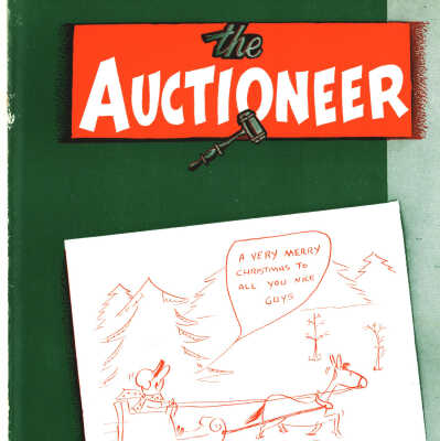 1958-12 (December) Auctioneer Issue (Volume 9, No. 12)
