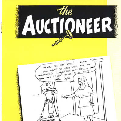1957-5 (May) Auctioneer Issue (Volume 8, No. 5)