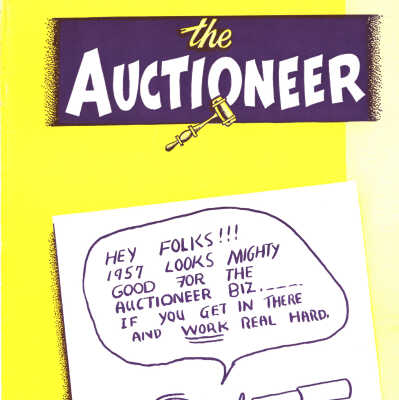 1957-1 (January) Auctioneer Issue (Volume 8, No. 1)