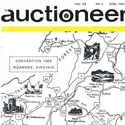 1969-6 (June) Auctioneer Issue (Volume 20, No. 6)