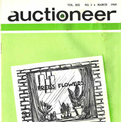 1968-3 (March) Auctioneer Issue (Volume 19, No. 3)