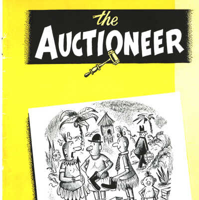 1954-9 (October) Auctioneer Issue (Volume 5, No. 9)