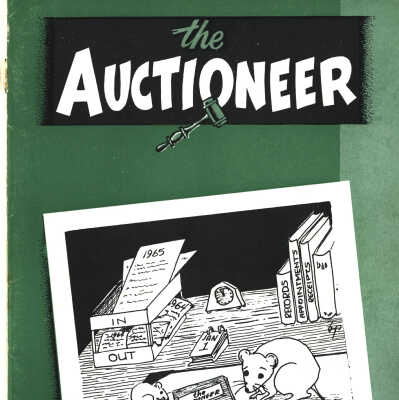 1965-1 (January) Auctioneer Issue (Volume 16, No. 1)
