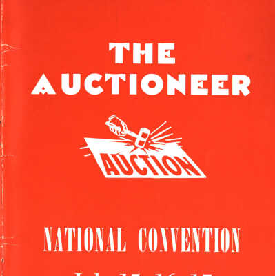 1954-7 (July) Auctioneer Issue (Volume 5, No. 7)