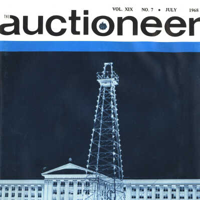 1968-7 (July) Auctioneer Issue (Volume 19, No. 7)