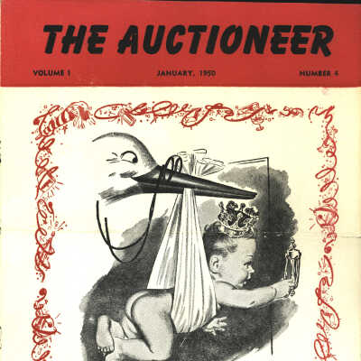 1950-4 (January) Auctioneer Issue (Volume 1, No. 4)