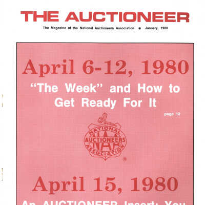 1980-1 (January) Auctioneer Issue (Volume 31, No. 1)