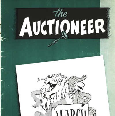 1956-3 (March) Auctioneer Issue (Volume 7, No. 3)