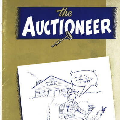 1959-1 (January) Auctioneer Issue (Volume 10, No. 1)