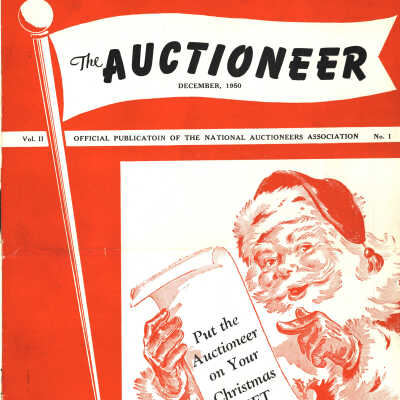 1950-1 (December) Auctioneer Issue (Volume 2, No. 1)