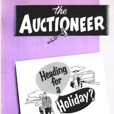 1955-7 (July) Auctioneer Issue (Volume 6, No. 7)