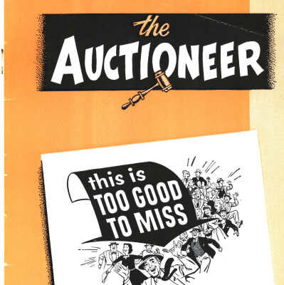 1955-6 (June) Auctioneer Issue (Volume 6, No. 6)