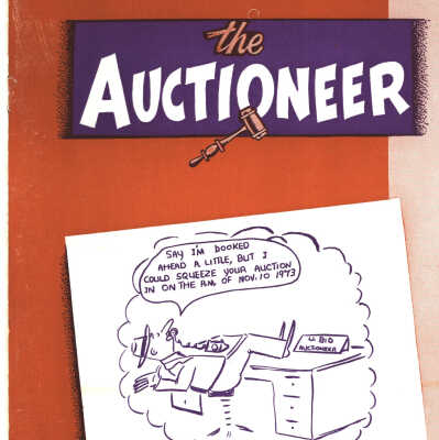 1957-11 (November) Auctioneer Issue (Volume 8, No. 11)