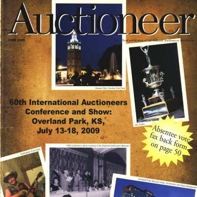 2009-6 (June) Auctioneer Issue (Volume 61, No. 6)
