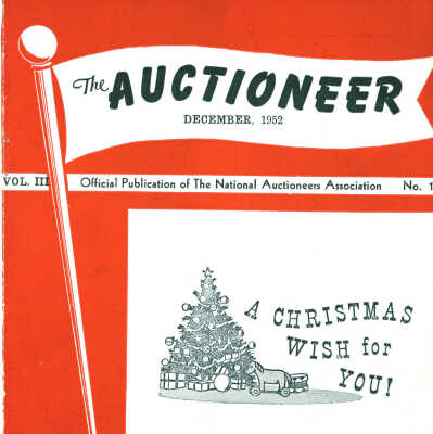1952-11 (December) Auctioneer Issue (Volume 3, No. 11)